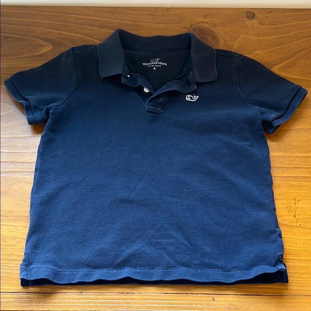 Vineyard Vines Blue Polo Shirt Classic Style